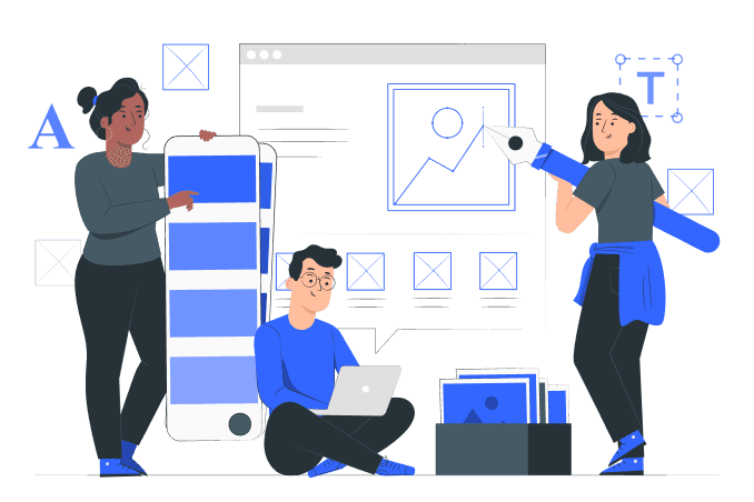Digital Experience Illustration